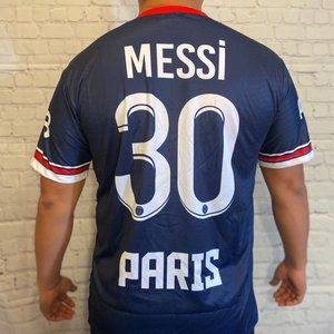 Black Friday sales!!!!Messi PSG Mens Soccer Jersey Playera de Futbol